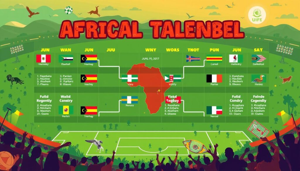 Calendrier de la CAN 2025